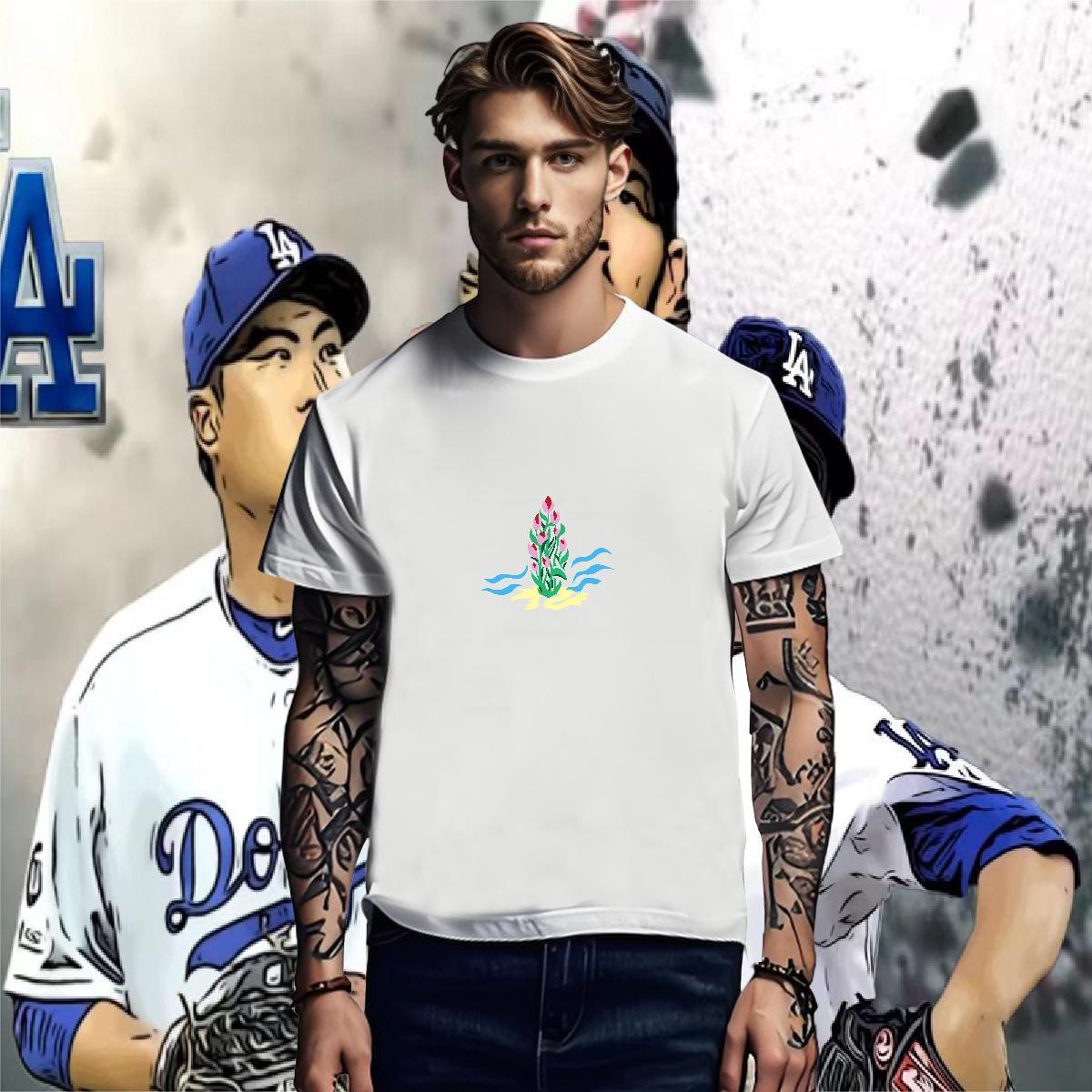 Designer Couples T Shirts flower Hip Hop 100% Cotton 230g Tees Shirts Breathable Short Sleeve Comfortable Men T Shirts Graphic