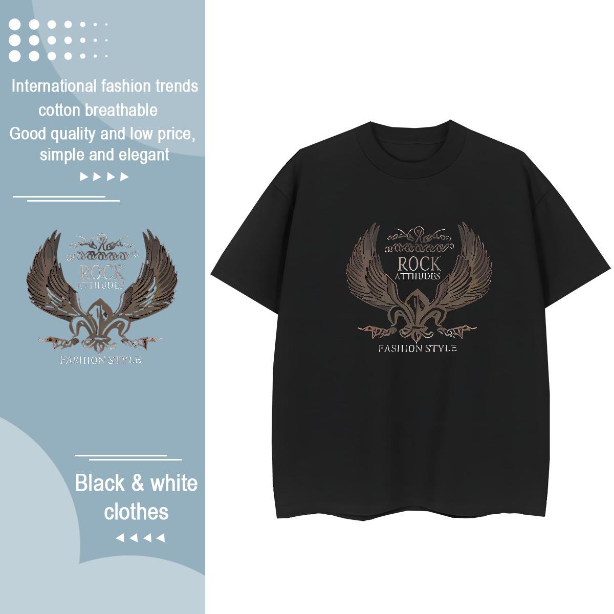 Fashion Casual Men Tops Tees cool Anime Printing Street 230g 100% Cotton Tshirts O Neck Short Sleeves TOP Quality T Shirts Men Oversized 3XL 4XL