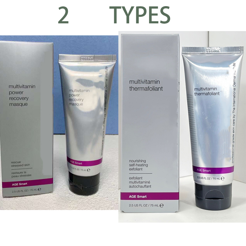D brand mask multivitamin thermafoliant & multivitamin power recovery masque mask 75ml rescue stressed skin & nourishing self-heating exfoliant