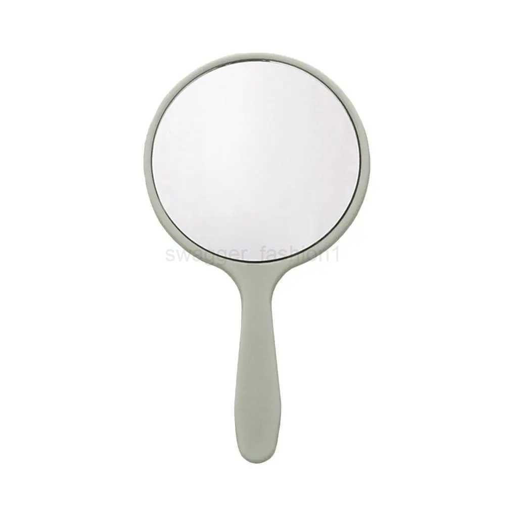 Hand Held Plastic Mini Makeup Mirror Portable Small Pocket Vanity Handle Compact Plastic Mirror With Handheld Mirror Z7x7XJ240813
