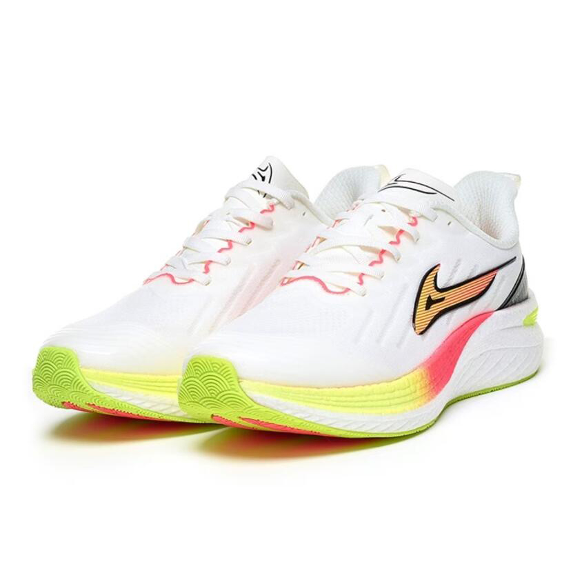 TREEPERI Wave Maker Carbon fibre Speed Running Shoes men white blue designer shoes women peach green yellow outdoor sneakers mens womens athletic trai