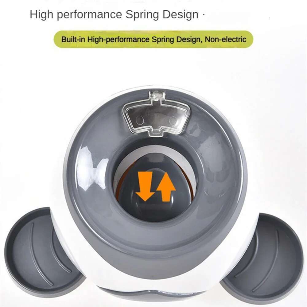 2 In 1 Pet Automatic Throwing hine Training Slow Food Device Interactive Dog Feeder Tennis Ball Launcher Toy