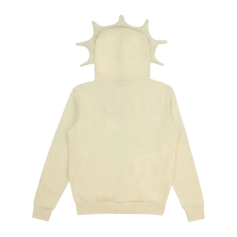 Men's Hoodies Fast Glo Gang The Glory Full Zip Hoodie High Street 1:1 Men Women Drink Embroidery Cartoon Hoody Sweatshirts Fall Winter Loose Zip 