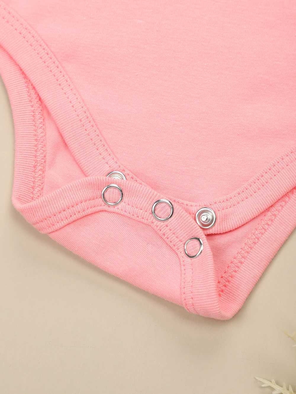 Baby girl no grandma like I got short sleeved Onesie casual comfortable breathable baby summer outfit W240812