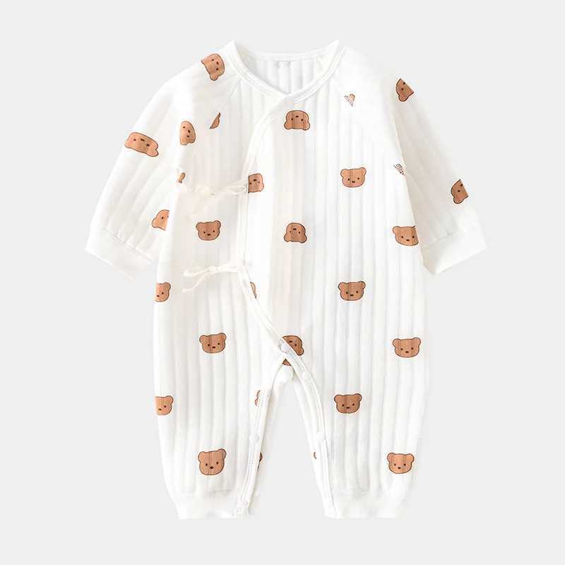 Four Seasons Newborn Boys and Girls jumpsuit 100% cotton bodysuit 0-6M W240812