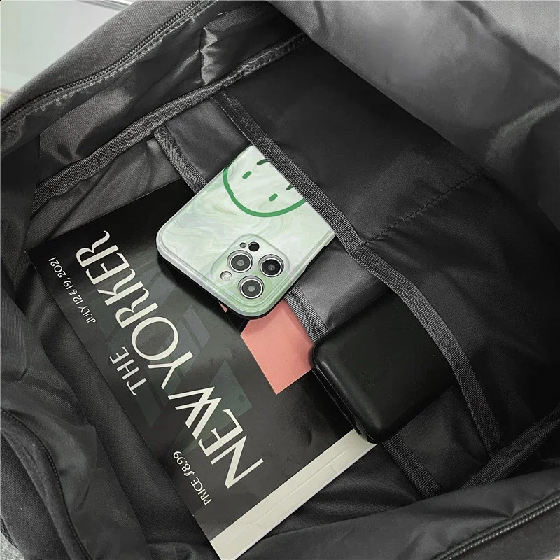 Fashion Big Backpack Lovers Travel Womens Laptop Mochila Teenage Boys School Bag College Mens Rucksack 240813