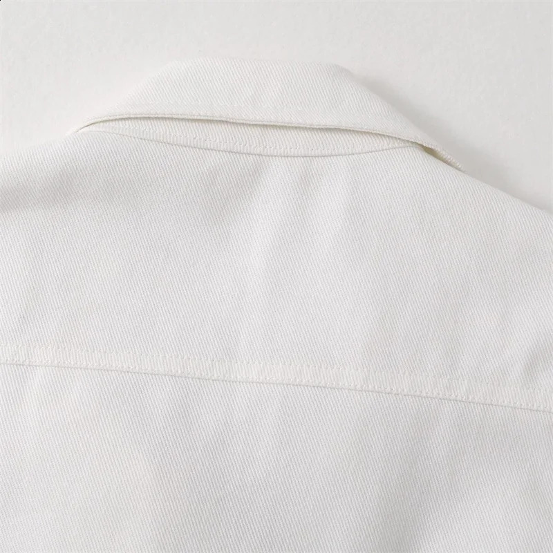 Womens Denim Tank Top Jacket Fashion Spring Summer Zipper White Sleeveless Tank Tops Female Jeans Tank Coat 240813