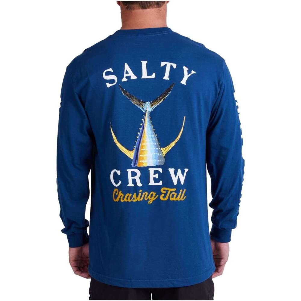 Long Sleeve Shirts for Men sweatshirt Tailed Long Sleeve T shirt Tee Streetwear Casual tops clothes