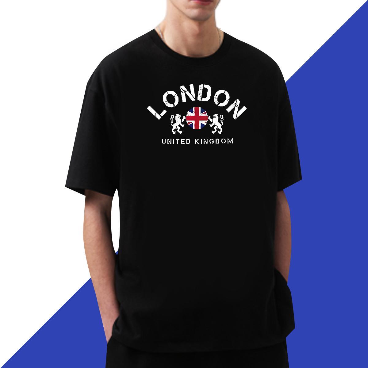 Popular Tshirt for Man Woman Daily Wear 230g 100% Cotton Custom Print Plus Size Breathable Crew Neck letter Mens T Shirts Fashion Tops Shirt