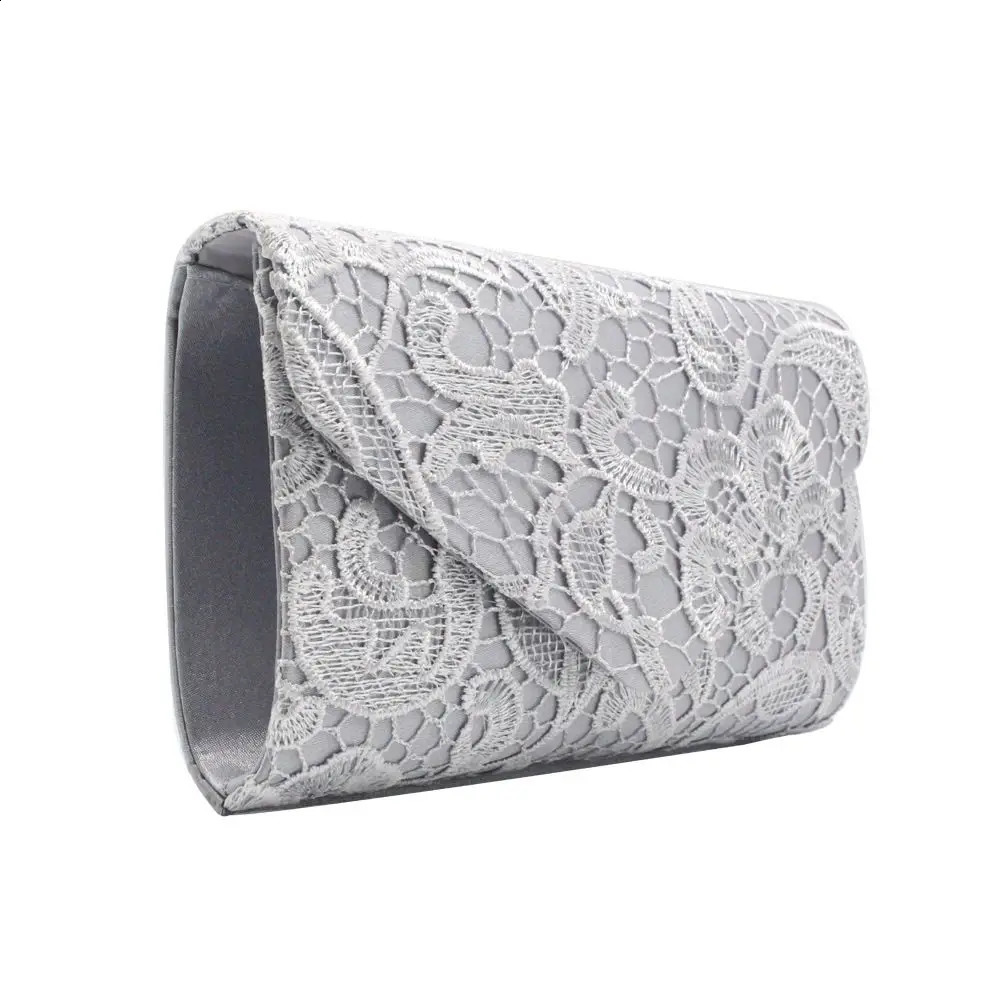 Ladies Messenger Bag Handbags Lace Clutch Evening Party Wedding Purse Envelope Fashion Women Wallet 240812