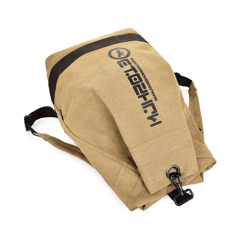 Casual Canvas Backpack Gentlemans Mens Fashion Travel Bag High Quality Knapsack Mochila Hombre 240813