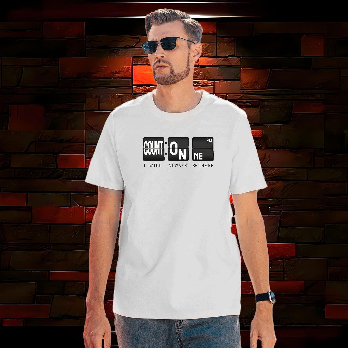 Cool letter T Shirt For Man Daily Outfit Tshirt for Man Woman 100% Cotton 230g 2024 DIY Breathable Crew Neck Anime Print Tees