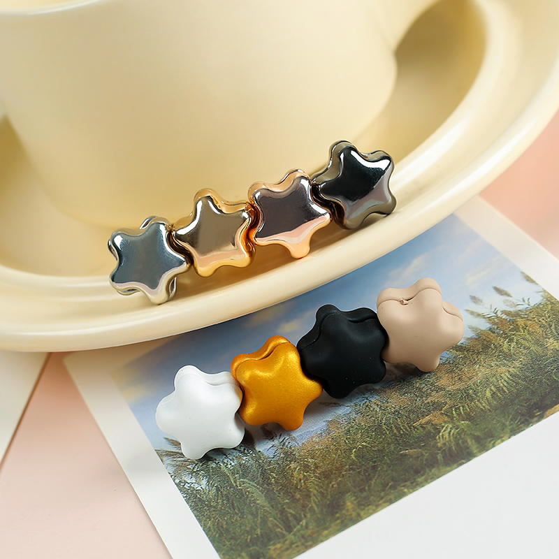 Five pointed star magnetic buckle scarf buckle collar clip magnetic suction buckle brooch scarf shawl fixed anti light magnetic buckle