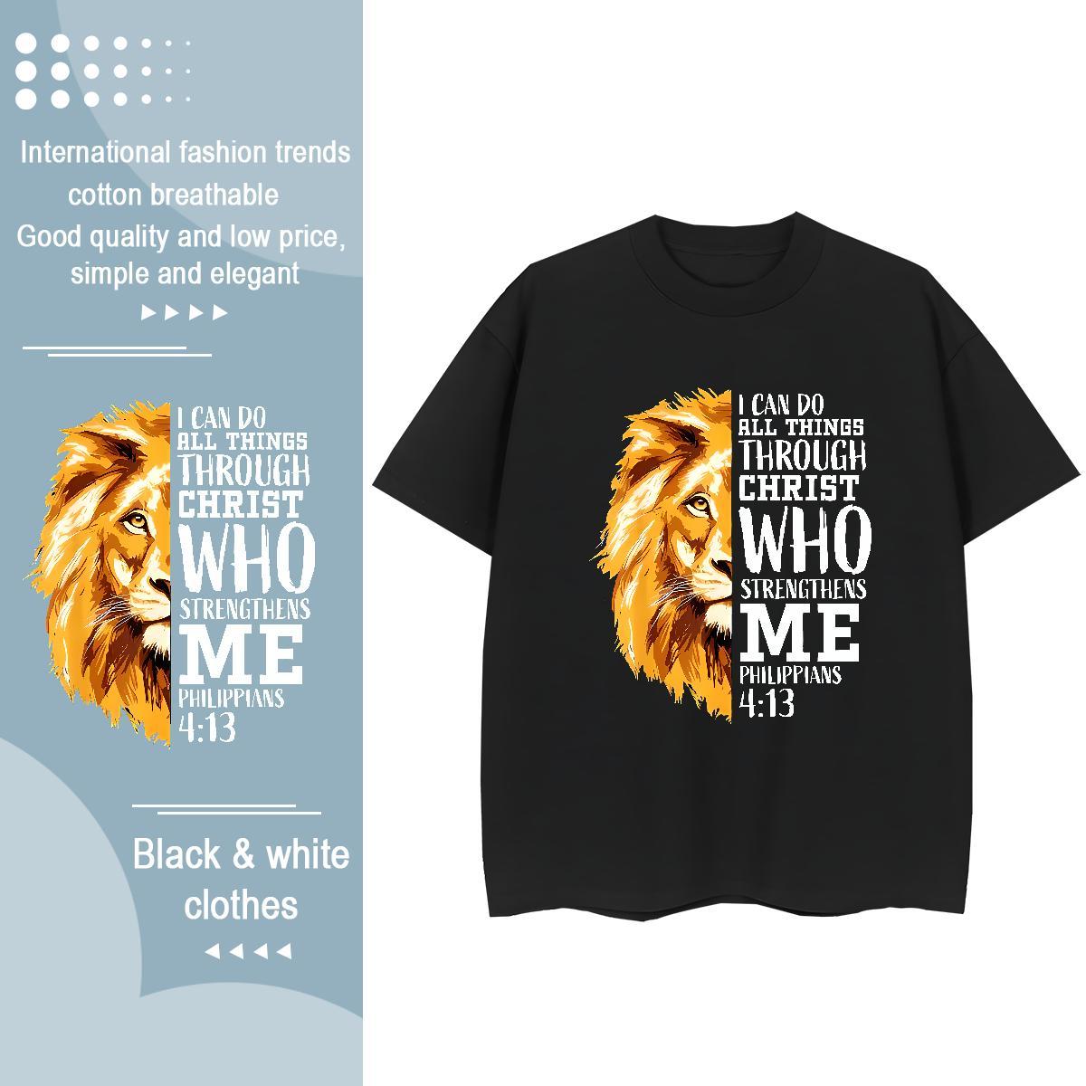 Wholesale T Shirt For Man Breathable Short Sleeve Casual Daily Wear Custom Printed 230g 100% Cotton Men Tops Tees Fashion Design Clothes
