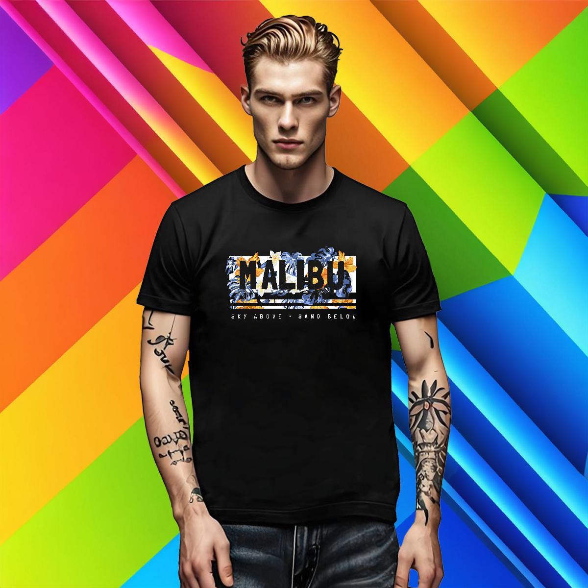 New Tshirts flower Street Wear 100% Cotton 230g Tee Shirt Crew Neck Breathable Brand Mens T Shirts Customized