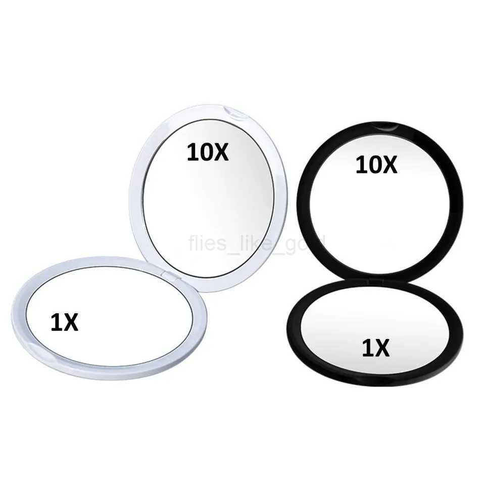 Magnifying mirror makeup mirror mini pocket compact mirror circular handheld mirror portable travel cosmetic tool W240813