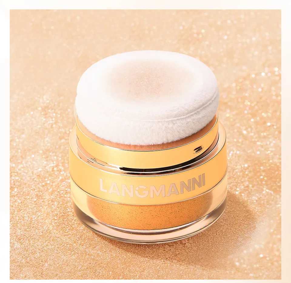 3-color phosphor body glitter powder shimmer contour powder blusher glitter makeup face eyes body glitter makeup W240812