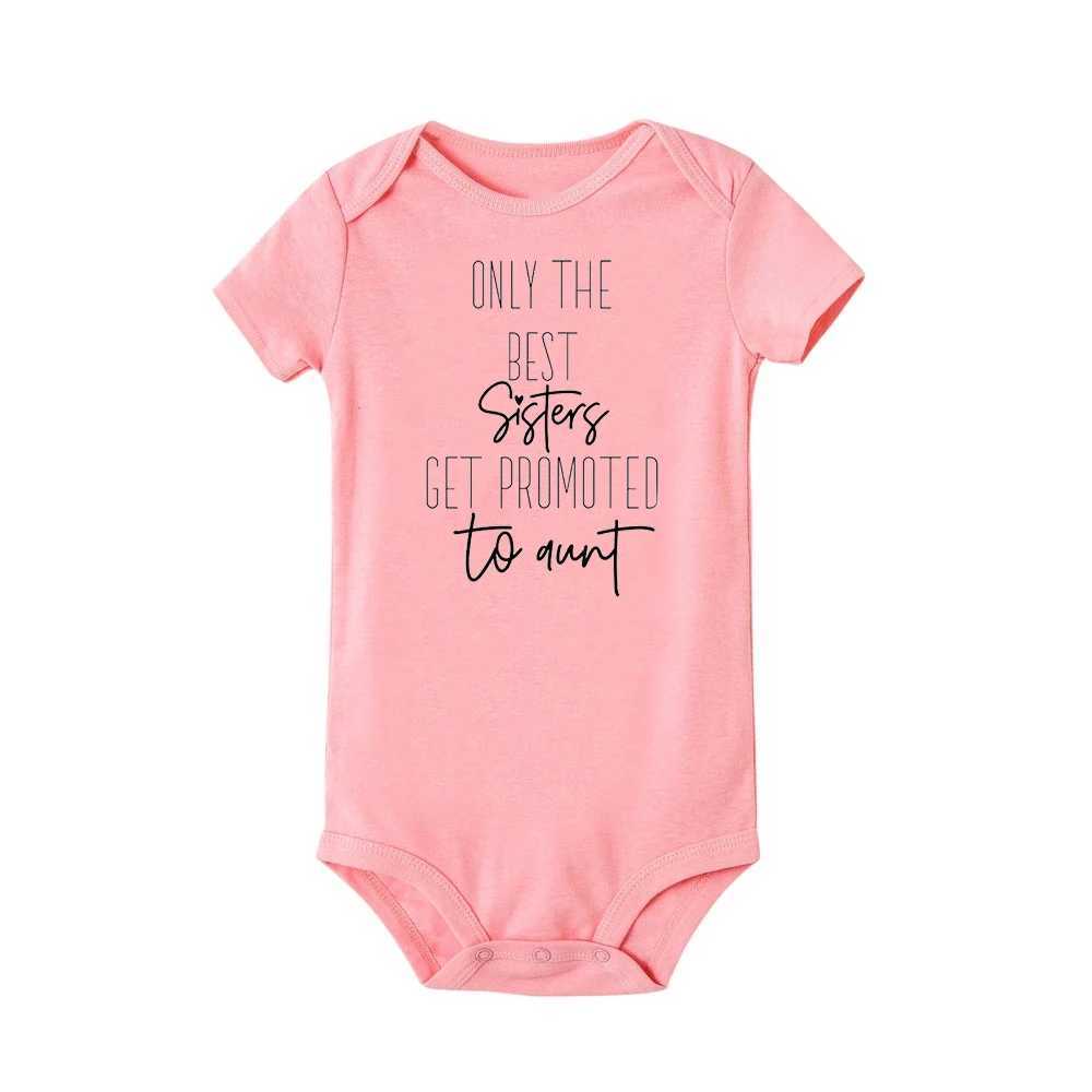 Only the best sisters are recommended to aunts Newborn clothes Baby baby jumpsuits Pregnancy announcements Tight clothes Baby shower gifts W240812