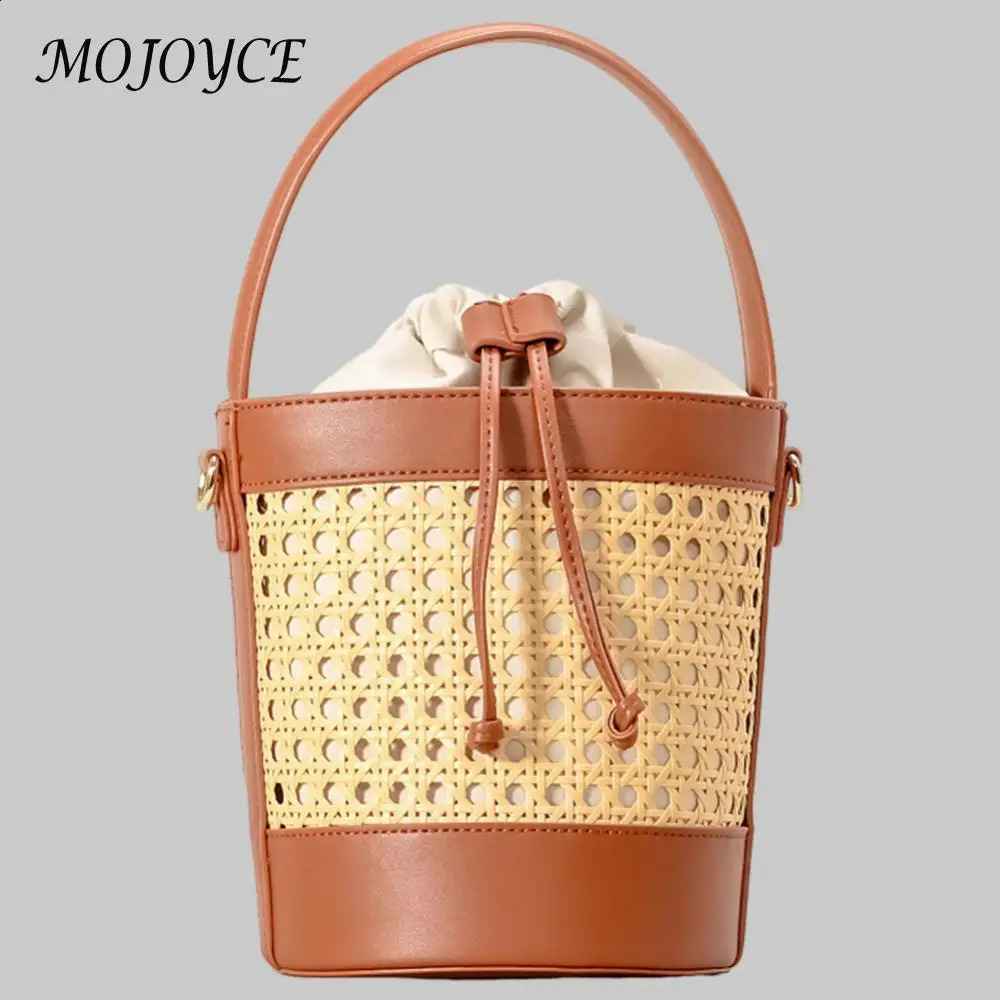 PU Leather Summer Hollow Shoulder Bag Fashion Cross Body Womens Travel Handbag 240813