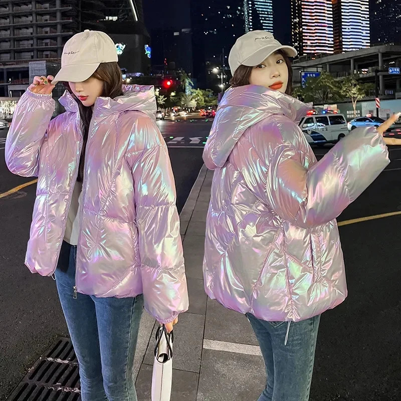 2024 Women Winter Jacket Warm Thicken Cotton Padded Jacket Women Parkas Puffer Coat Fashion Bread Coat Women Outwear 240813
