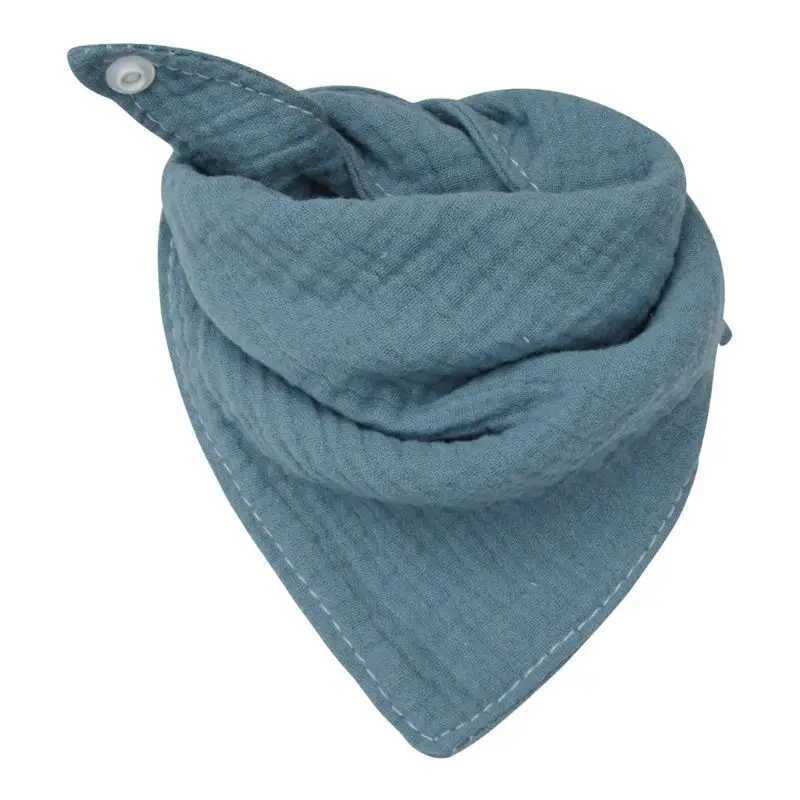 Bibs Burp Cloths Baby Infant Cotton Bib Solid Color Triangle Scarf Feeding Saliva Towel Bandana Burp Cloth Boy Girl Babies Accessories NewbornL4812