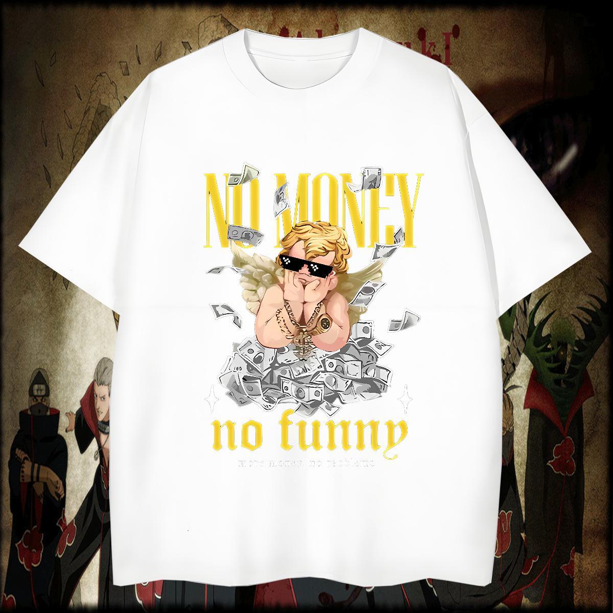 Brand money Mens T Shirts Street Men Clothes T-Shirt 100% Cotton 230g DIY Customized Breathable Crew Neck Custom Printing Tops Tees