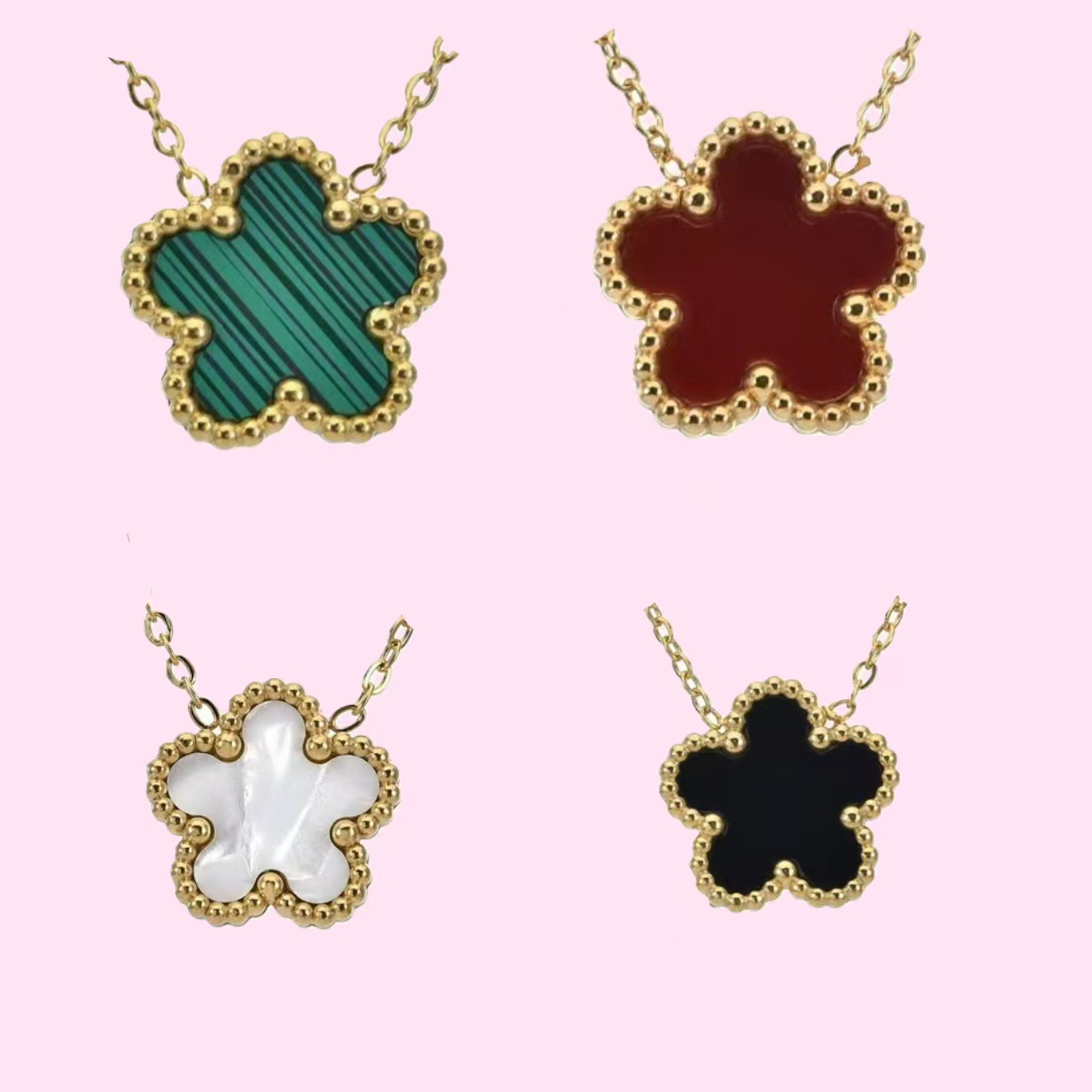 designer necklace custom pendant Stainless Steel pendant necklace Multiple colors Fashionable and classic jewlery designer for women necklace chain chains