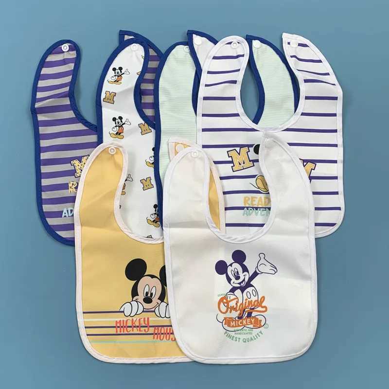 Bibs Burp Cloths Baby Girl Boy Feeding Bibs Waterproof Apron Cartoon Towel Kids Toddler Dinner baberos Bandanas Burp ClothsL4812