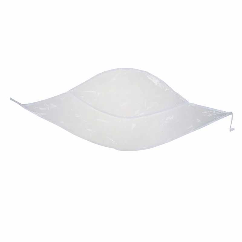 1Pcs Protect Hairstyle Rain Hat Plastic Bonnet for Women and Lady Clear Y240810