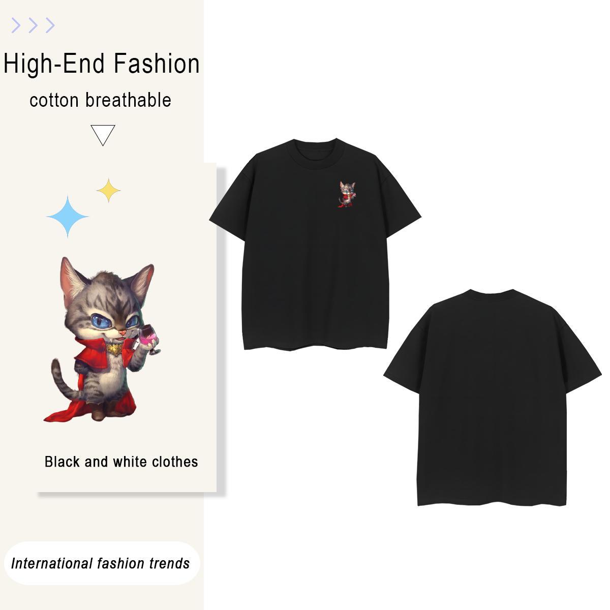 T shirt 100% Cotton 230g cute Sport Short Sleeve Soft Graphic Tshirt for Man Woman Casual New Cool Design Polos