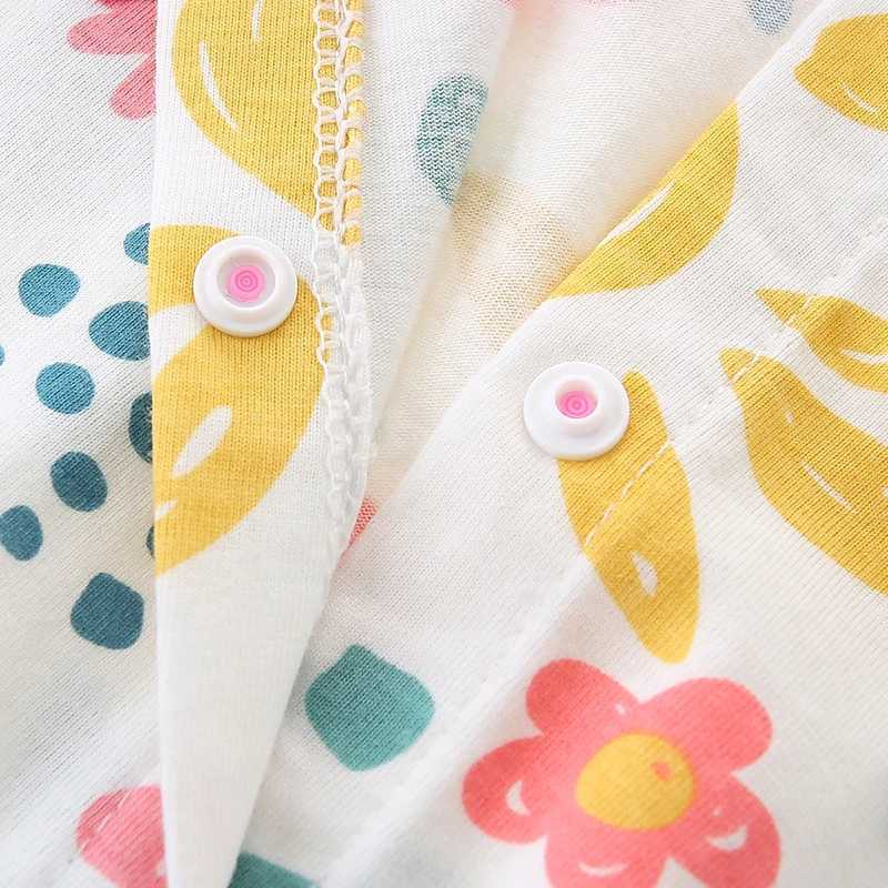 Baby clothing summer thin sleeveless jumpsuit pure cotton baby clothing super cute crawling clothing summer clothing W240812