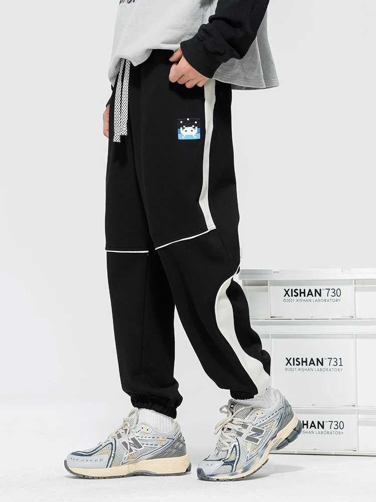 Spring Autumn Sweatpants Men/Women Unisex Couples Cotton Joggers Casual Baggy Pants Loose Sports Harem Trousers Plus Size 8XLXJ240813