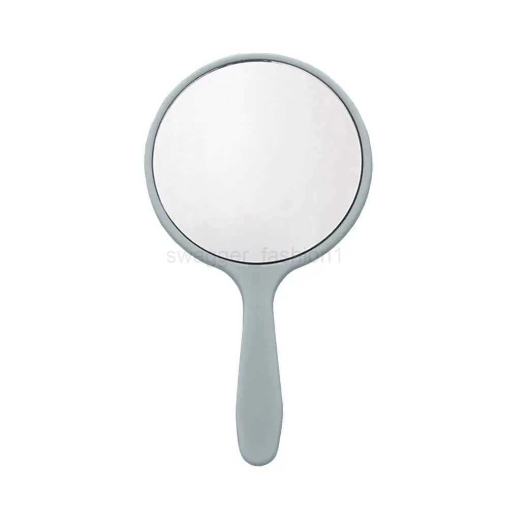 Hand Held Plastic Mini Makeup Mirror Portable Small Pocket Vanity Handle Compact Plastic Mirror With Handheld Mirror Z7x7XJ240813
