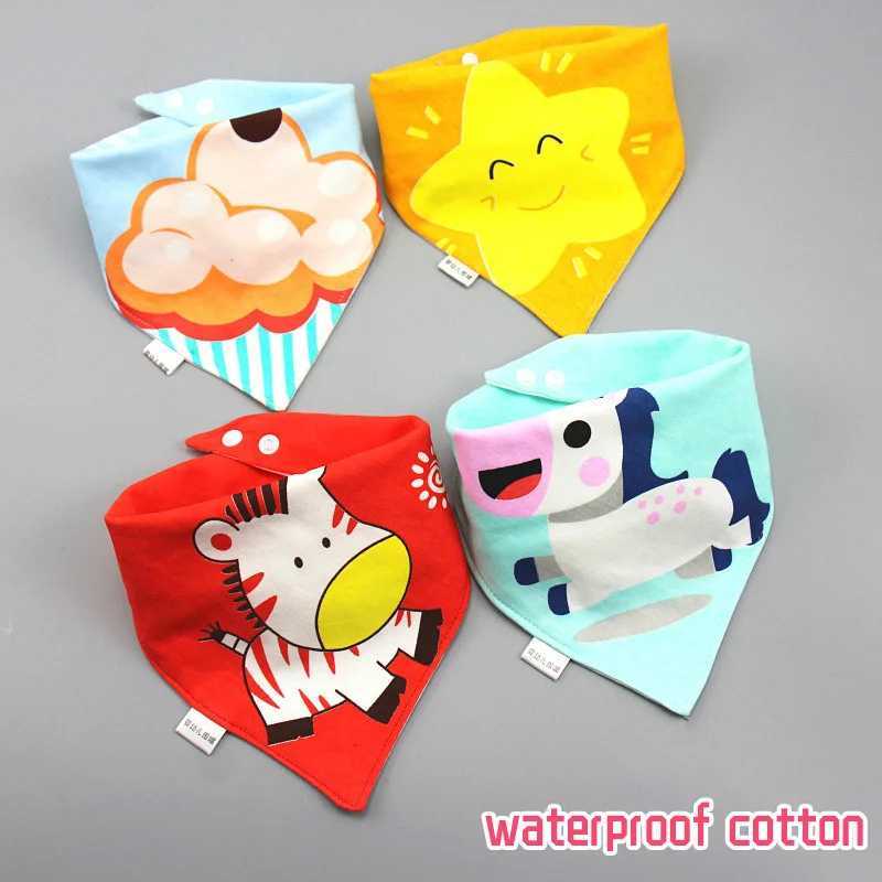 Bibs Burp Cloths 5 Pack Baby Bibs Baby Bandana Drool Bibs Cotton for Unisex Boys Girls Babador Feeding Smock Infant Burp Cloth Baby Saliva TowelL4812