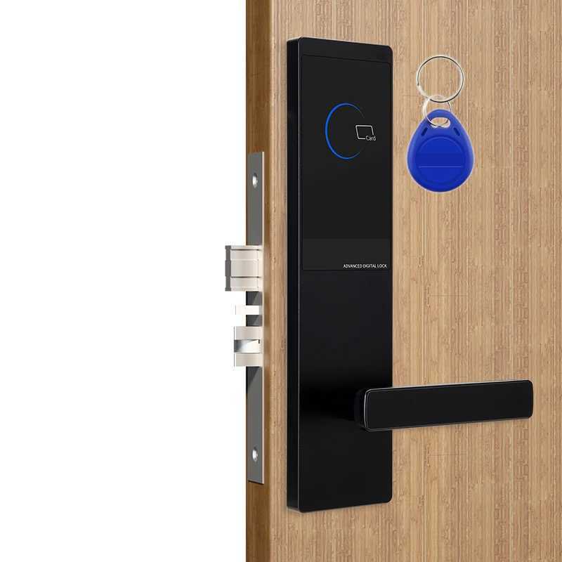 Smart Lock Wireless RFID Card Electronic Smart Hotel Door Lock System With API for IntegrationL248L247