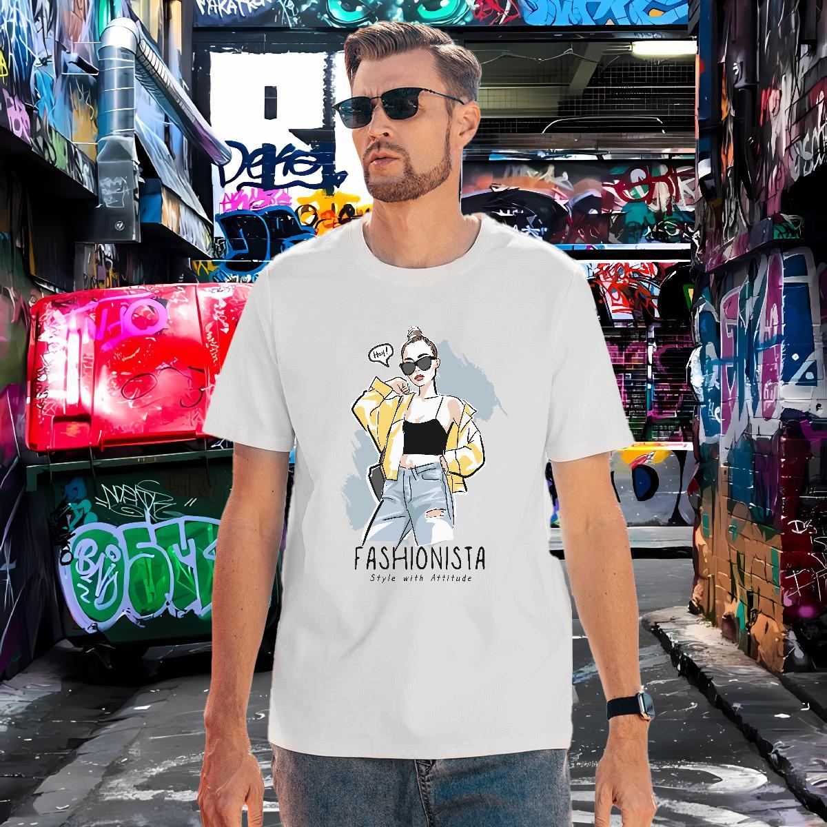 Brand character T Shirt For Man Street Tshirt for Man Woman 100% Cotton 230g Classic Casual Breathable Short Sleeve Plus Size Cartoon Tee Shirt