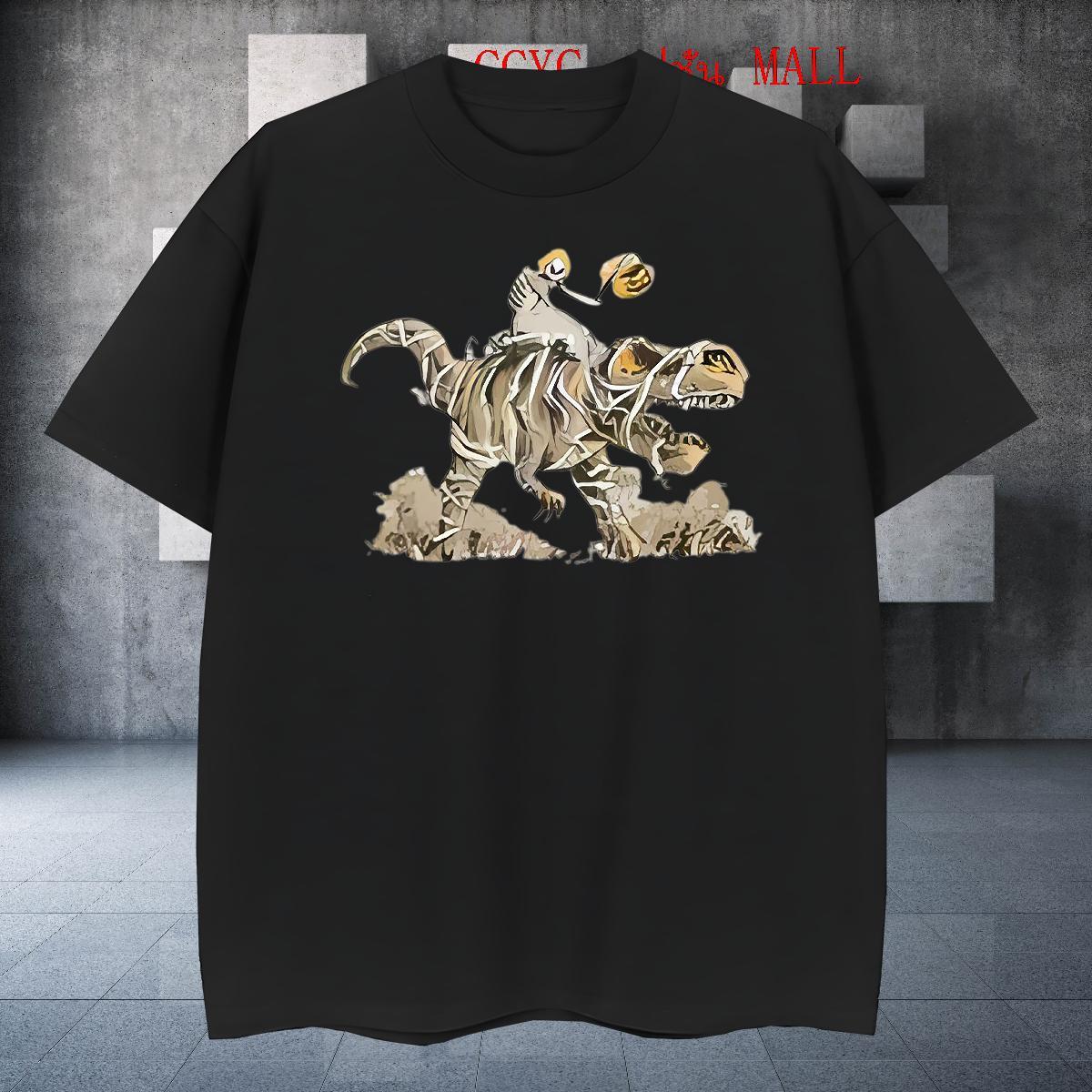TOP Quality T Shirt For Man halloween Round Neck Short Sleeve Daily Wear Custom Big Size 230g 100% Cotton Tshirt for Man Woman 2024 New Tops