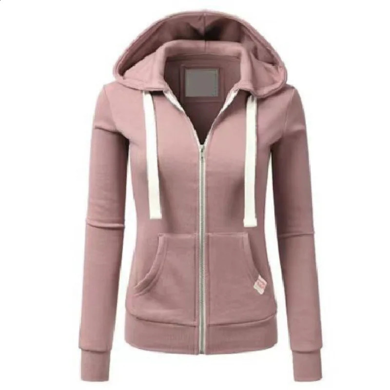 Spring/Autumn women Fashion Color Block Sweater European And American Style Outdoor Casual Tops Street Hoodie 240812