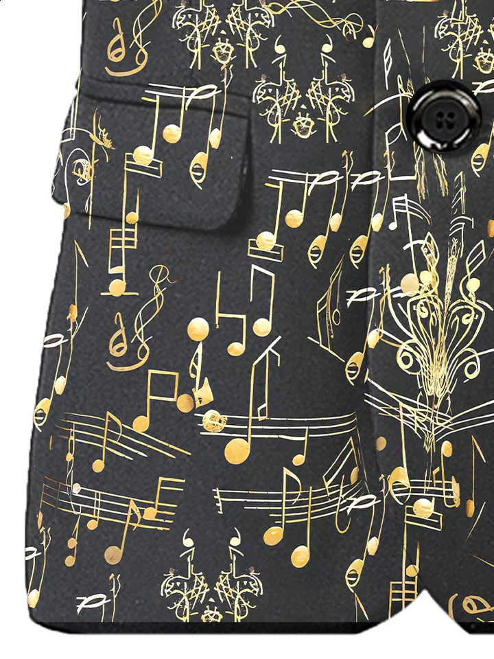 Color Pattern Mens Fashion Art Trend Outdoor Casual Dress Party Top 240812