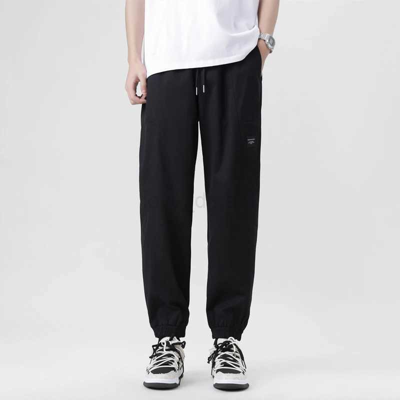 2024 Mens Autumn Japanese Workwear Casual Pants Fashion Trend High Street Versatile Harem Pants Hombre Loose Oversized PantsXJ240813
