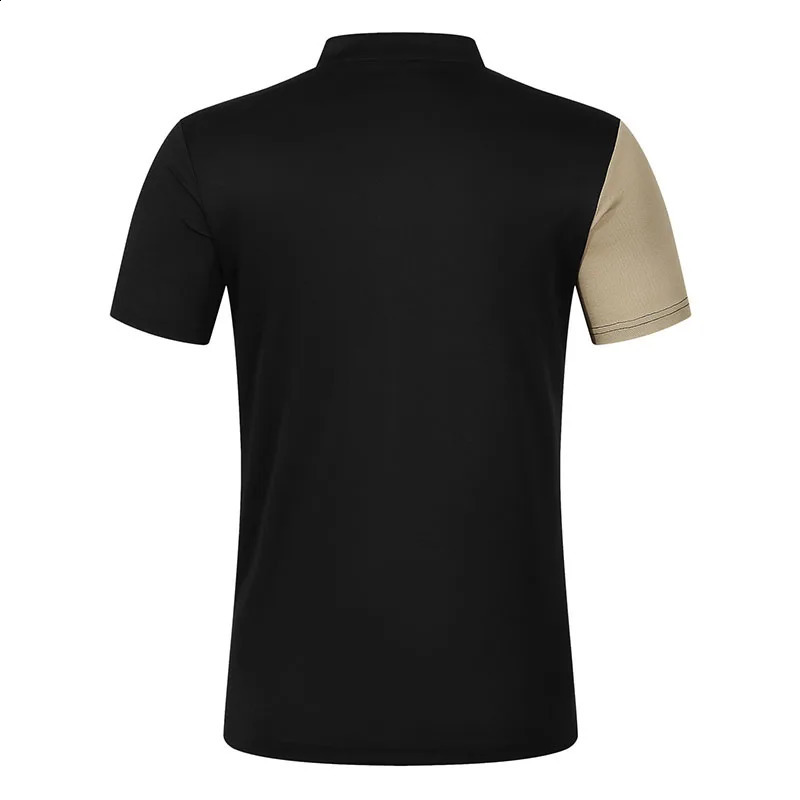 Mens Short sleeved Polo Shirt 2024 Summer Classic Pocket Fashion Panel Henley Shirt Mens Casual Polo Shirt 240813