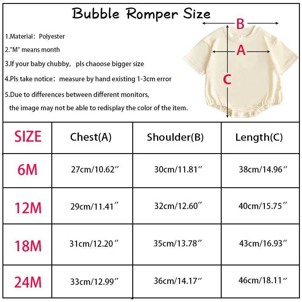Retro Cousin Theater Childrens Extra Large T-shirt jumpsuit Size Cousin Baby Bubble jumpsuit Cute Baby Set W240812