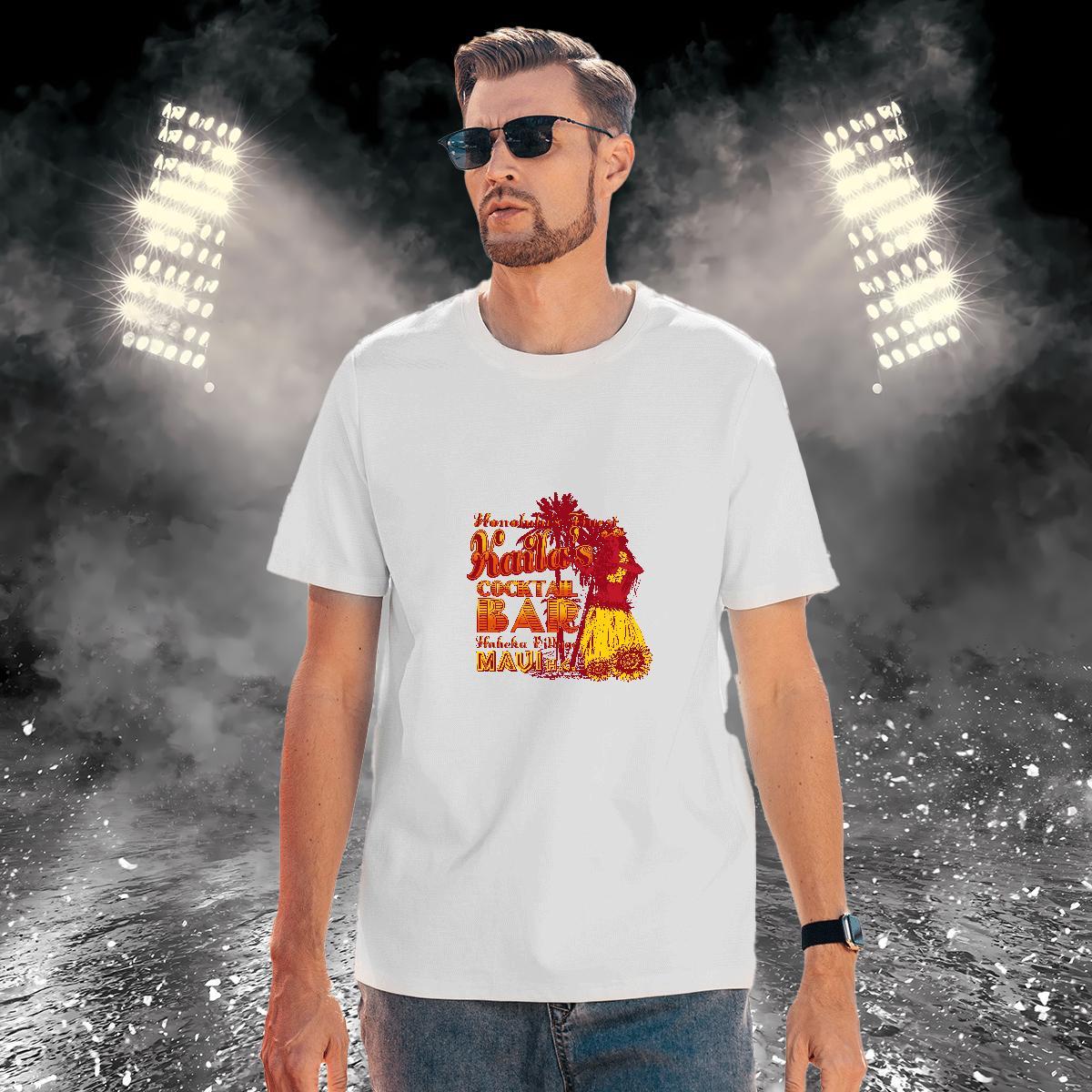 Cool flower T-Shirts Casual Beach Mens Tshirts 100% Cotton 230g DIY Customized Breathable Graphic Tops