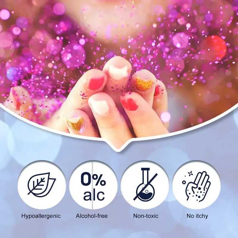 Body glitter whole body lasting shimmer powder spray suitable for women daily facial makeup family work dating party W240812
