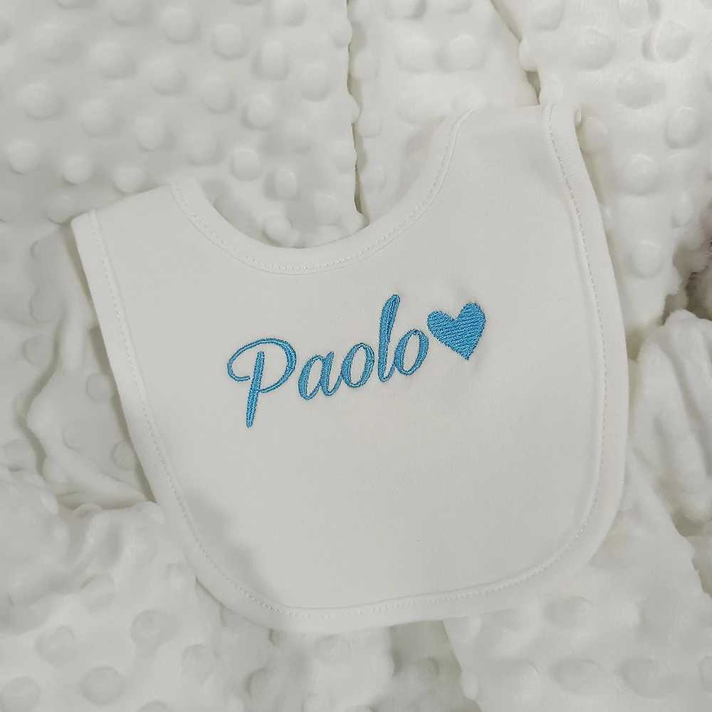 Bibs Burp Cloths Name Personalized Cotton Baby bib Newborn Baby Saliva Towel Funny Birthday Gift For Baby Boys and Girls shower giftL4812