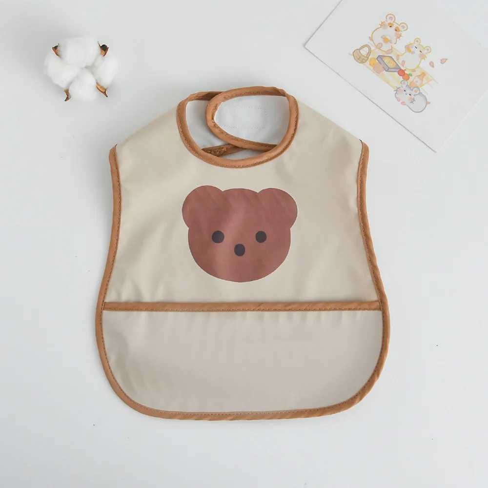 Bibs Burp Cloths New Waterproof Sleeveless Baby Bibs Cute Cartoon Washcloth Feeding Apron Bib Soft Burp Cloth For Toddler Boys Girls Bandana BibsL4812