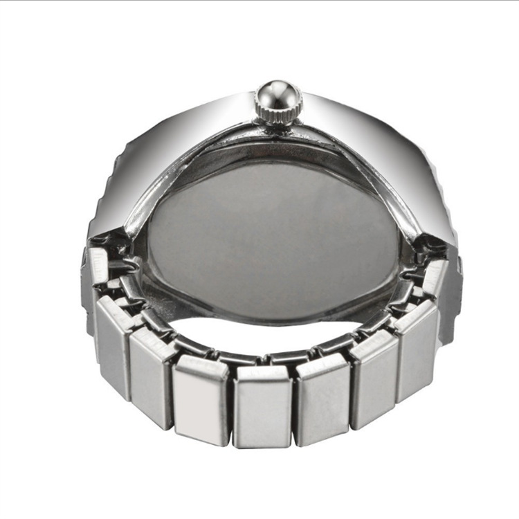 Simple all-in-one ring watch new Korean alloy creative watch ring performance goods R240813