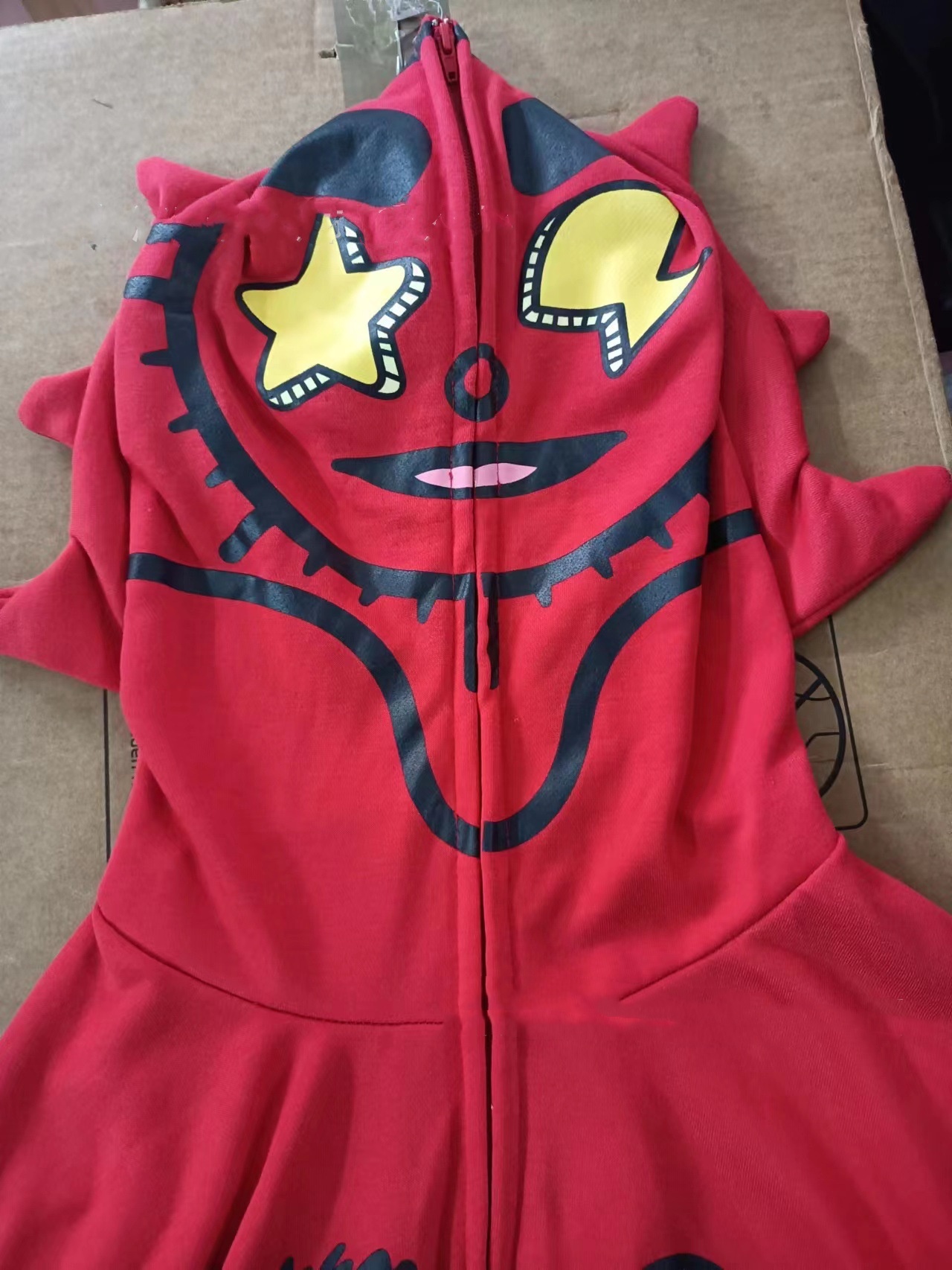 Men's Hoodies Fast Glo Gang The Glory Full Zip Hoodie High Street 1:1 Men Women Drink Embroidery Cartoon Hoody Sweatshirts Fall Winter Loose Zip 