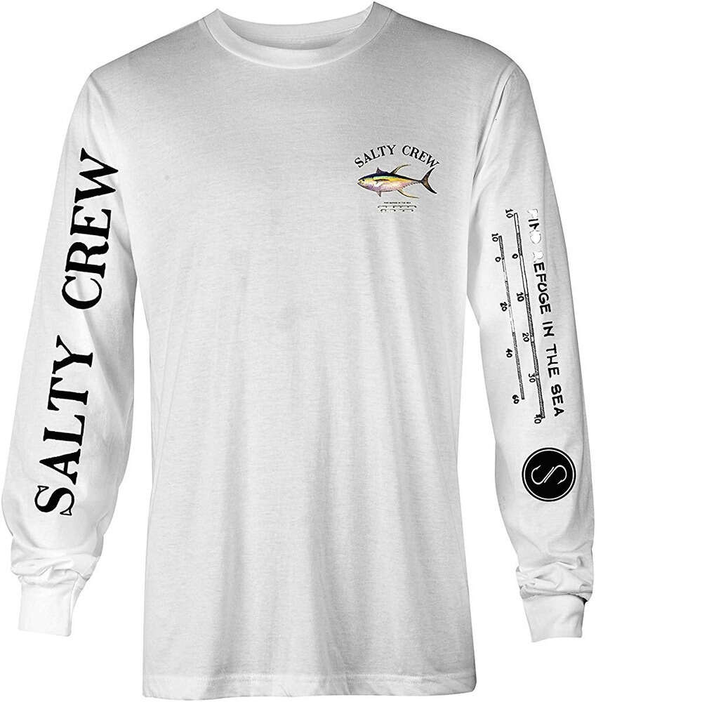 Long Sleeve Shirts For Men Sweatshirt Ahi Mount White Fashion Casual Cotton Regular Fit - Lifestyle Beach Apparel Streetwear Tops Clothes sweatshirts