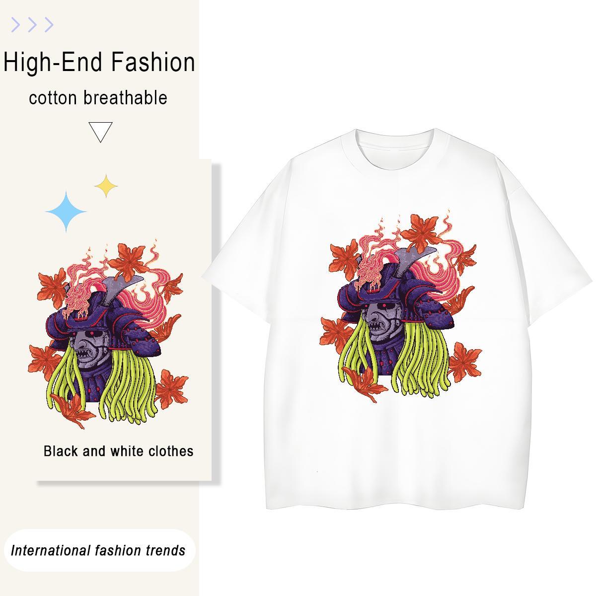 Wholesale Couples T Shirts Summer Casual 230g Pure Cotton Asian Size O Neck Short Sleeves ET T Shirts Men Brand Clothes